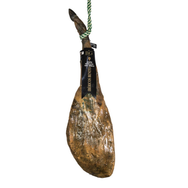 Jamón 100% de Bellota Raza Ibérica Benito BG