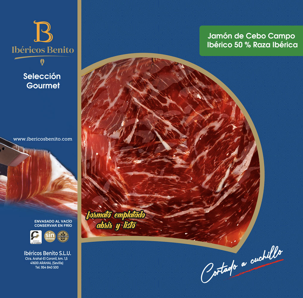 Jamón de Cebo de Campo 50% Ibérico Benito BG